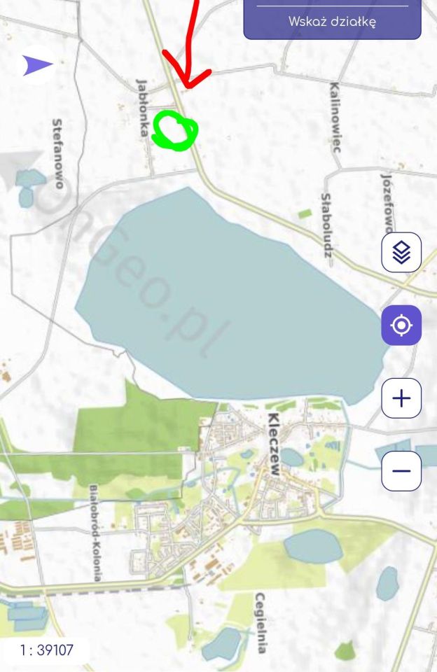 Działka budowlana Jabłonka. Zdjęcie 2