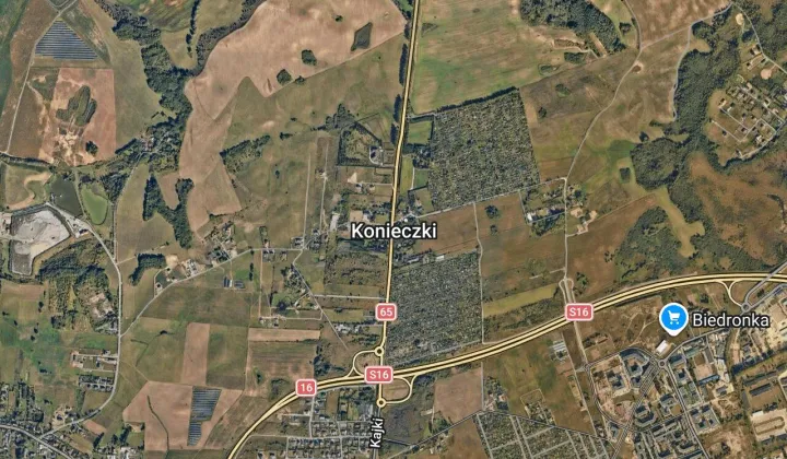 Działka budowlana Konieczki, Konieczki