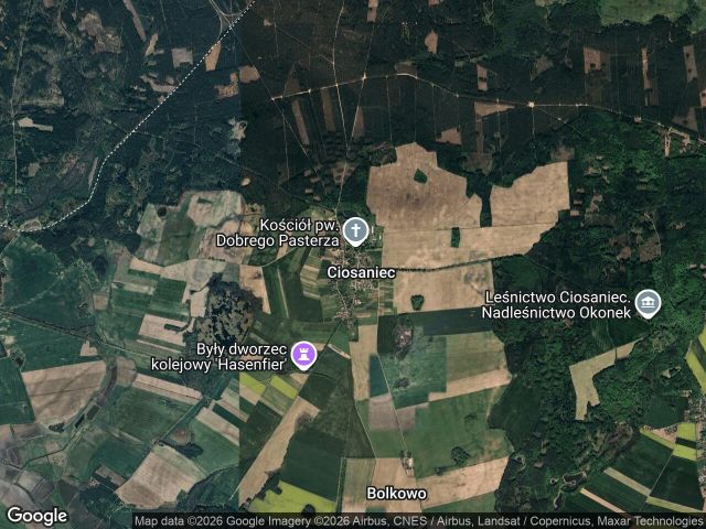 Działka rolna Ciosaniec. Zdjęcie 1