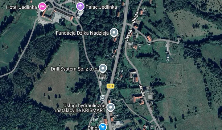 Działka budowlana Jedlina-Zdrój, ul. Noworudzka