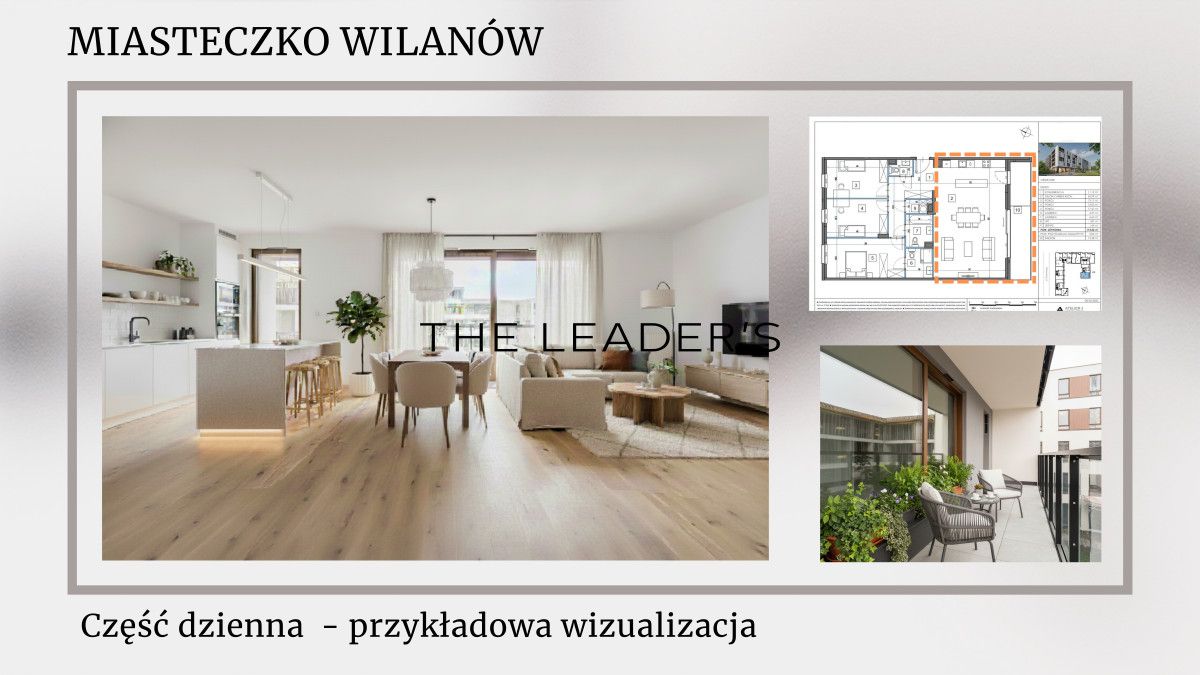 Mieszkanie 4-pokojowe Warszawa Wilanów, ul. Adama Branickiego. Zdjęcie 13