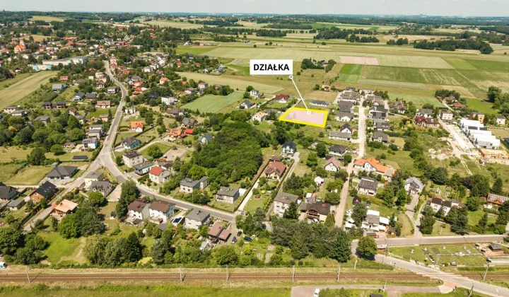 Działka budowlana Wyry, ul. Wróbla