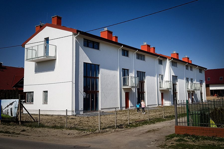 dom szeregowy, 5 pokoi Borkowo, ul. Sadowa