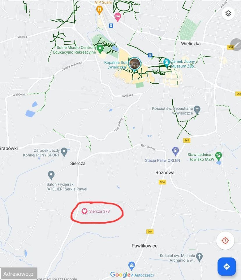 Działka budowlana Siercza. Zdjęcie 5