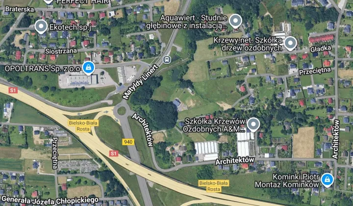 dom wolnostojący, 5 pokoi Bielsko-Biała Hałcnów, ul. Przeciętna