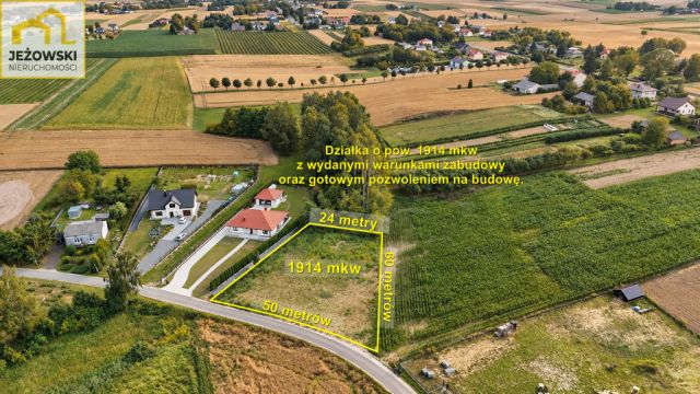 Działka budowlana Miłocin. Zdjęcie 2