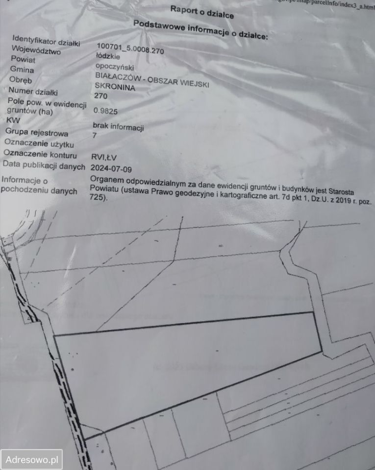 Działka Skronina. Zdjęcie 2