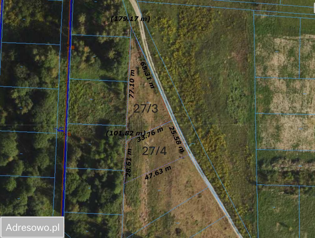 Działka budowlana Myki. Zdjęcie 2