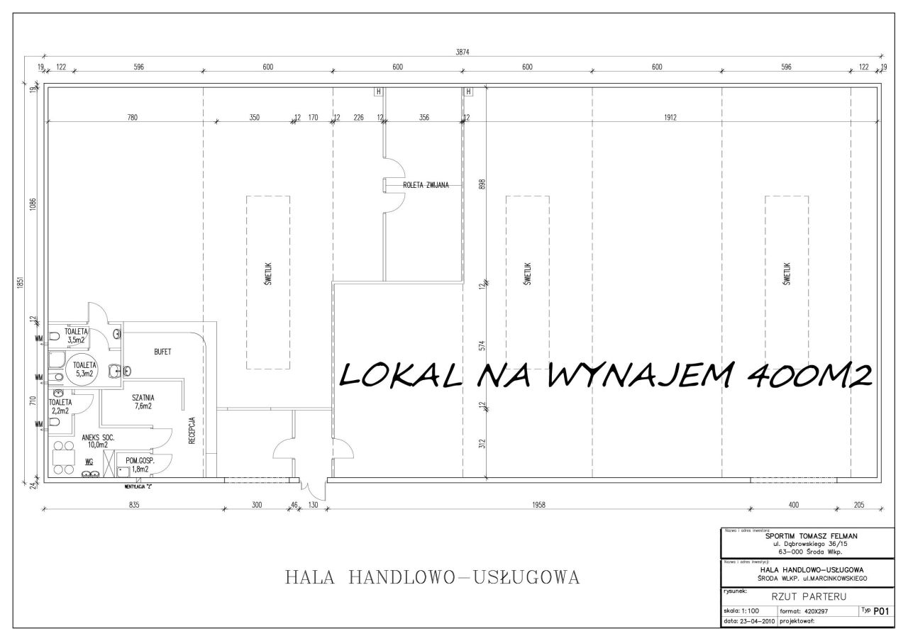Lokal Środa Wielkopolska, Marcinkowskiego. Zdjęcie 1