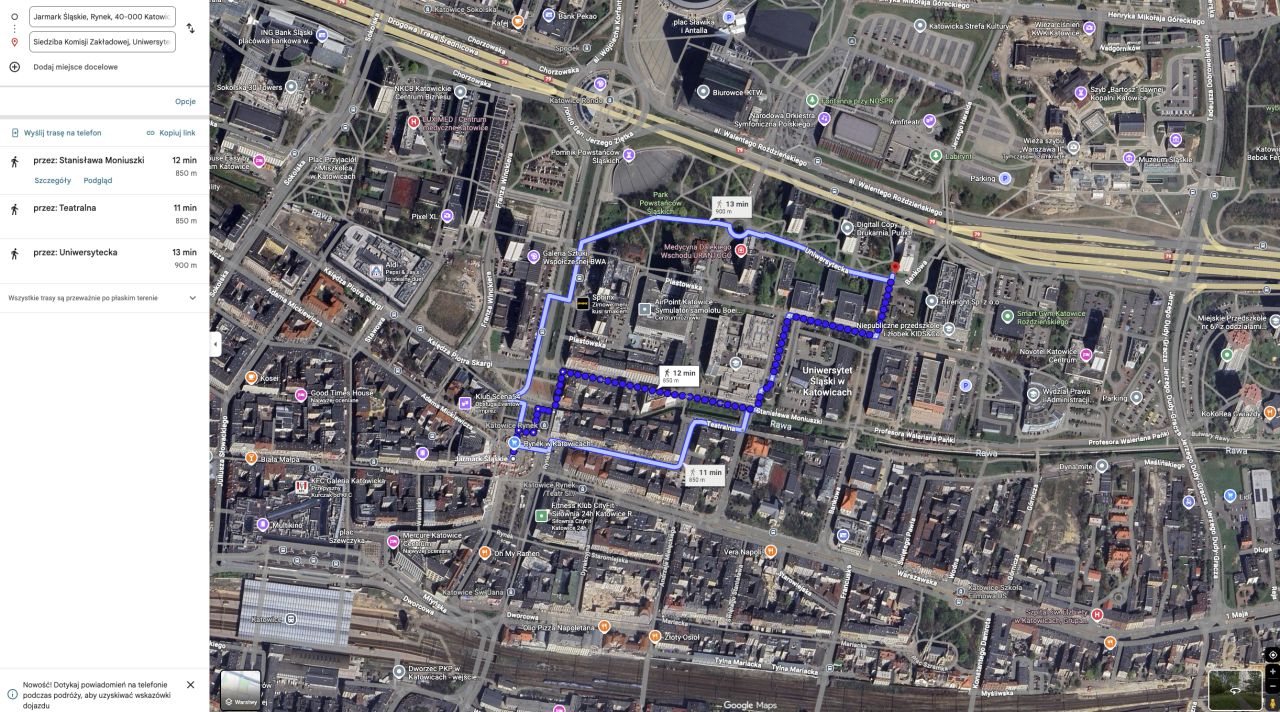 Mieszkanie 2-pokojowe Katowice Śródmieście, ul. Uniwersytecka. Zdjęcie 2