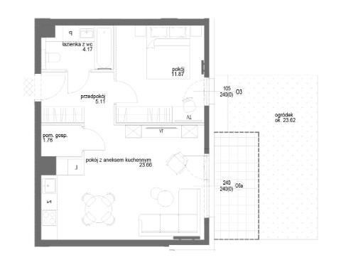 Mieszkanie 2-pokojowe Pruszcz Gdański, ul. Jana Kasprowicza. Zdjęcie 18
