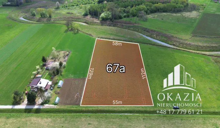 Działka rolna Rzeszów, ul. Biesiadna