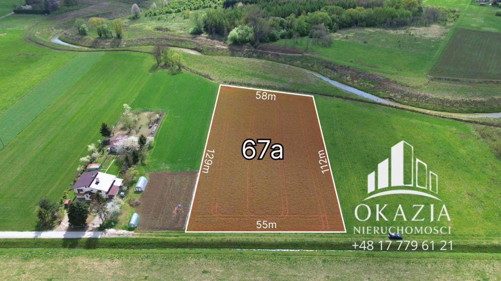 Działka rolna Rzeszów, ul. Biesiadna. Zdjęcie 1