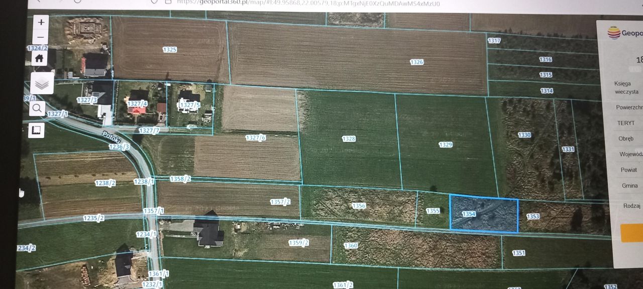 Działka budowlana Tyczyn Potoki, ul. Potoki. Zdjęcie 9