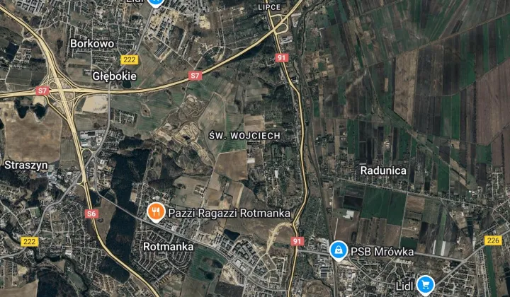 Działka rolna Gdańsk, ul. Stroma