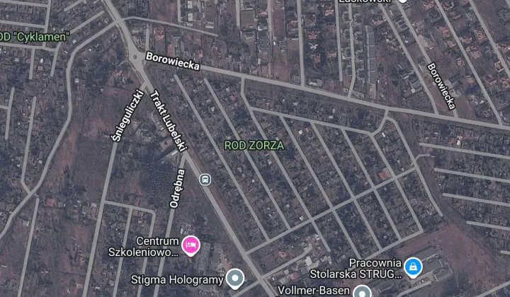Działka rod Warszawa Wawer, ul. Trakt Lubelski
