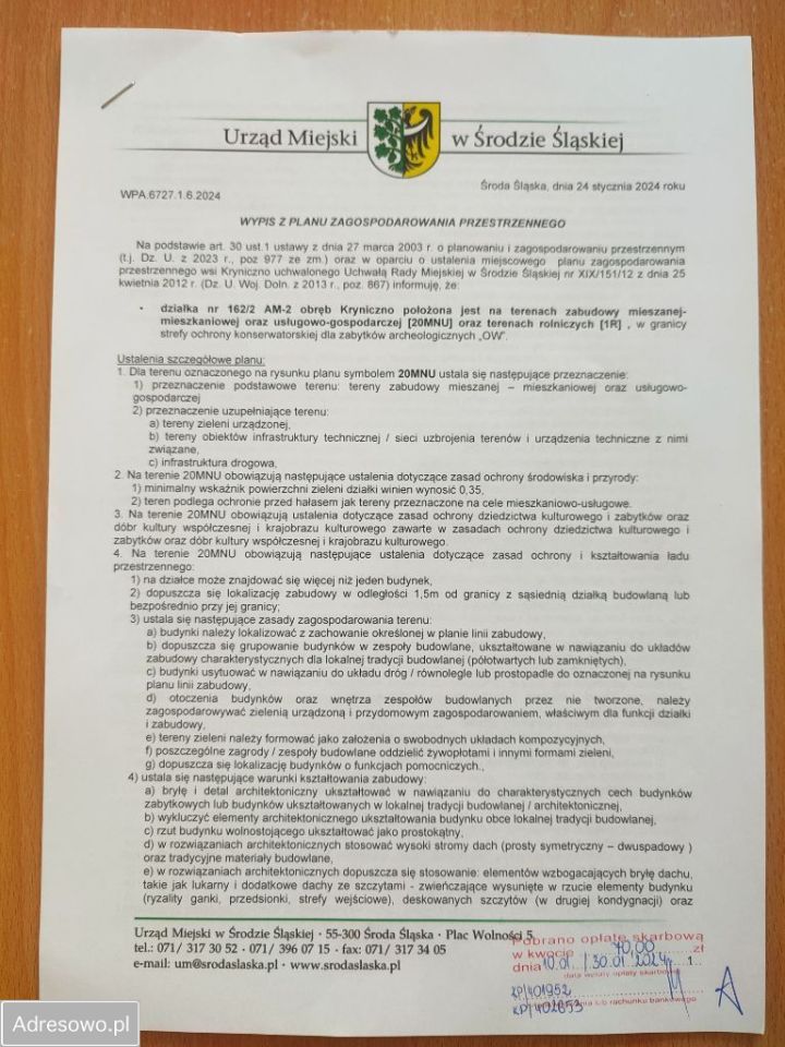 Działka budowlana Kryniczno. Zdjęcie 2