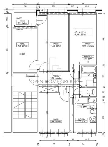 Mieszkanie 4-pokojowe Wrocław Borek, ul. Ślężna. Zdjęcie 8