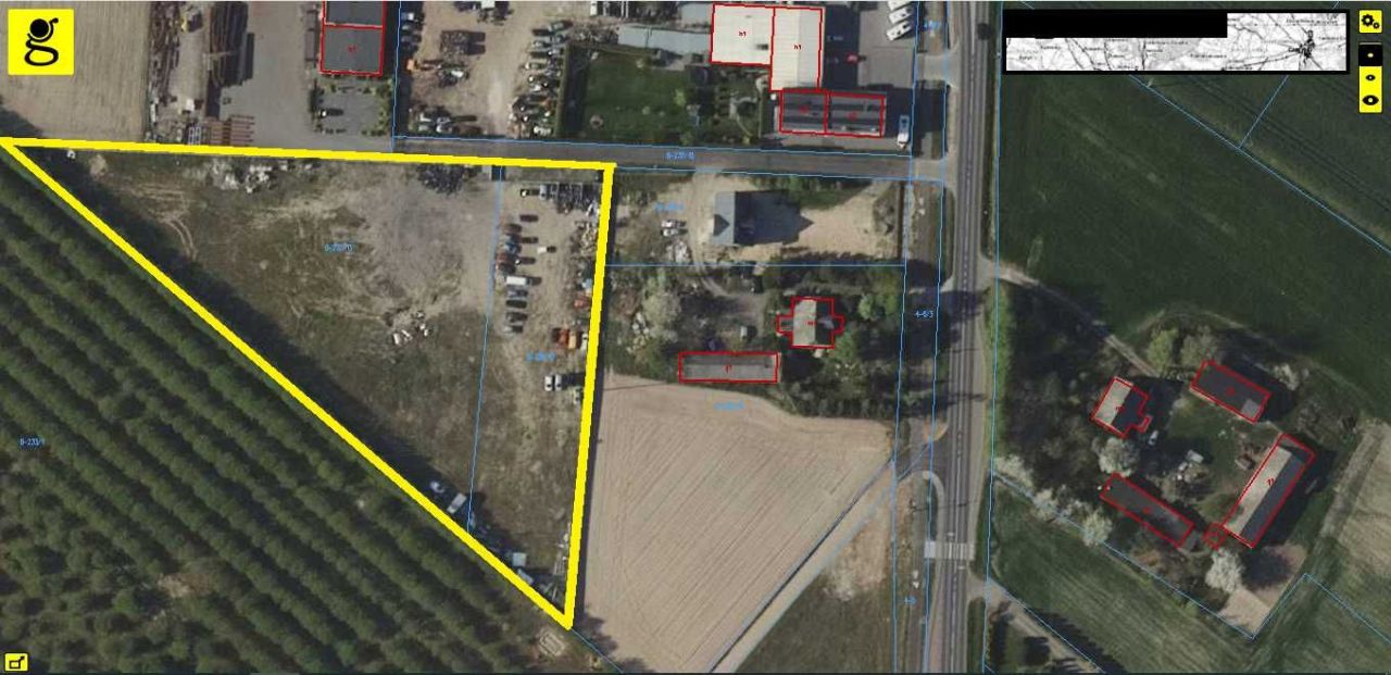 Działka inwestycyjna Kominy. Zdjęcie 2