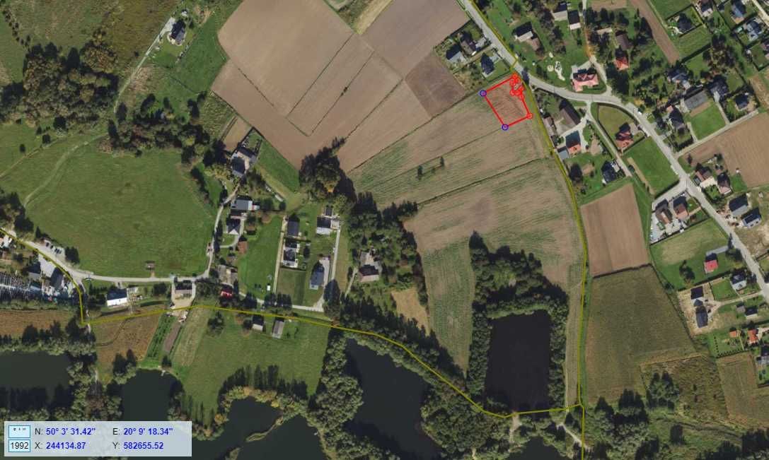 Działka budowlana Kraków Przylasek Rusiecki. Zdjęcie 1