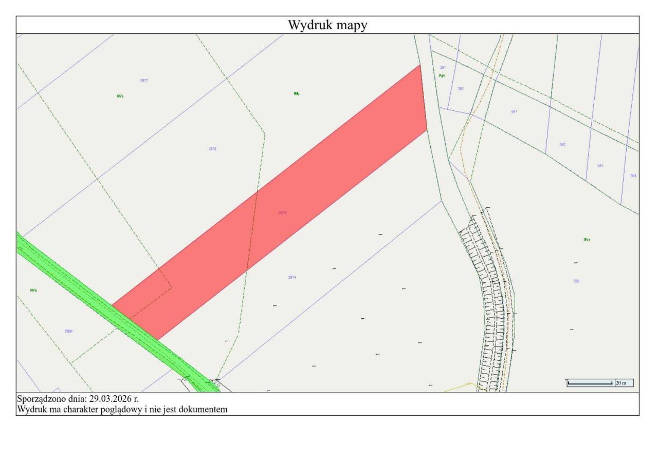 Działka rolna Dębno. Zdjęcie 3
