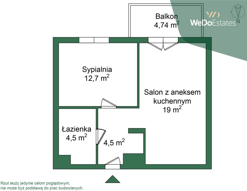 Mieszkanie 2-pokojowe Warszawa Białołęka, ul. Flisaków. Zdjęcie 25