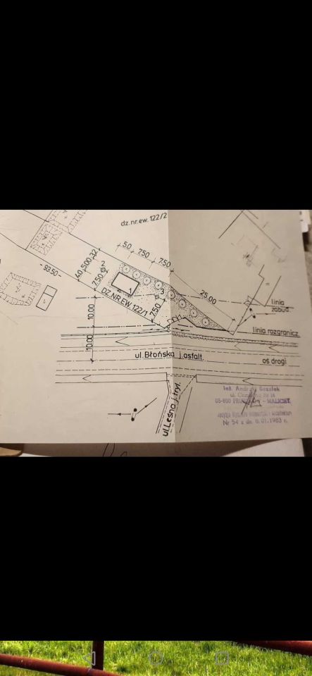 Działka rekreacyjna Nadarzyn, ul. Błońska. Zdjęcie 2