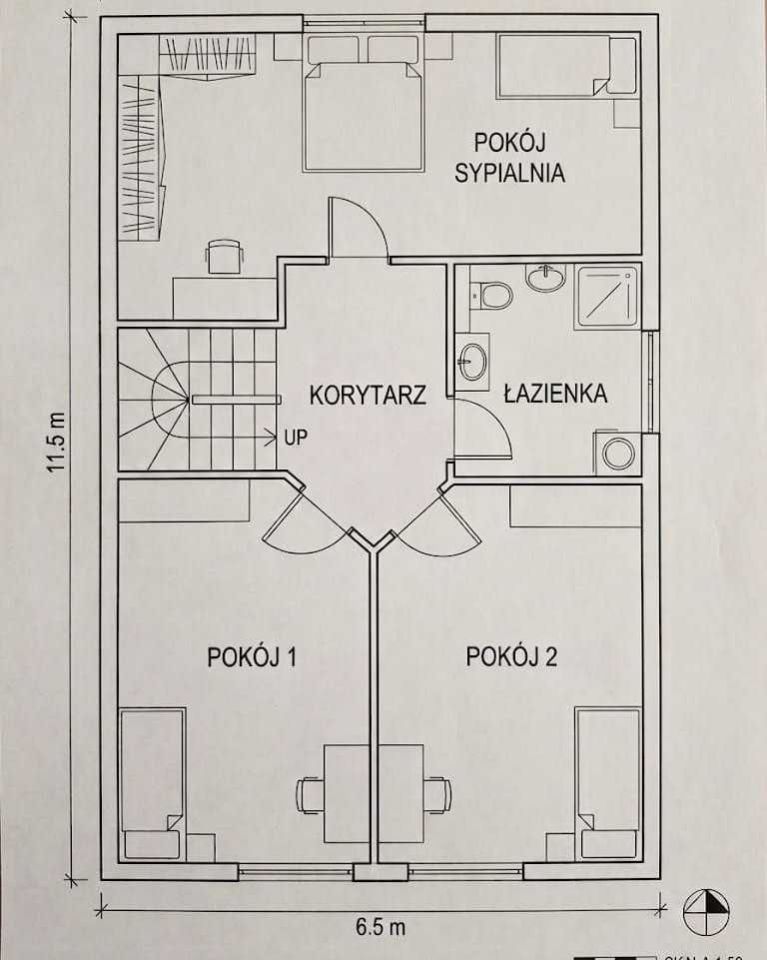 dom wolnostojący Parchów. Zdjęcie 4
