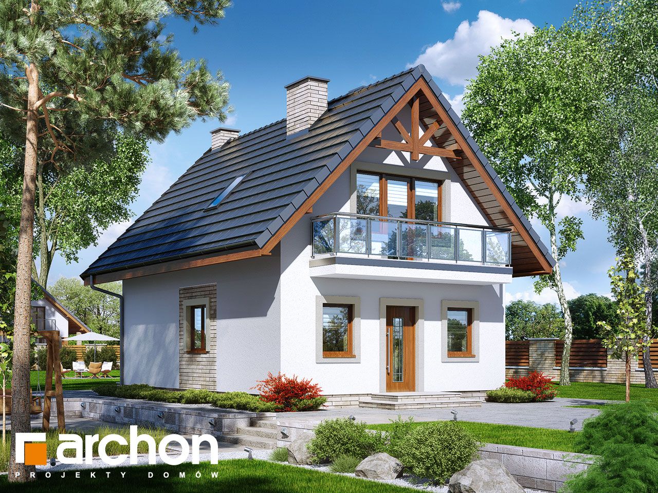 dom wolnostojący, 4 pokoje Modlnica, Słoneczna. Zdjęcie 1