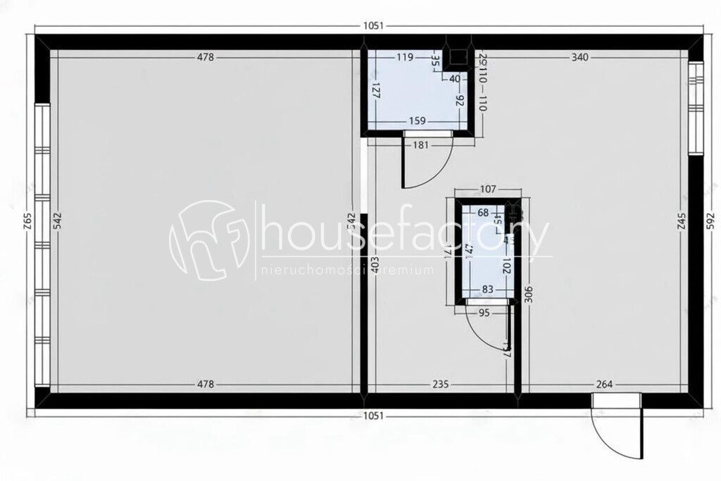 Mieszkanie 2-pokojowe Łódź, pl. Wolności. Zdjęcie 9