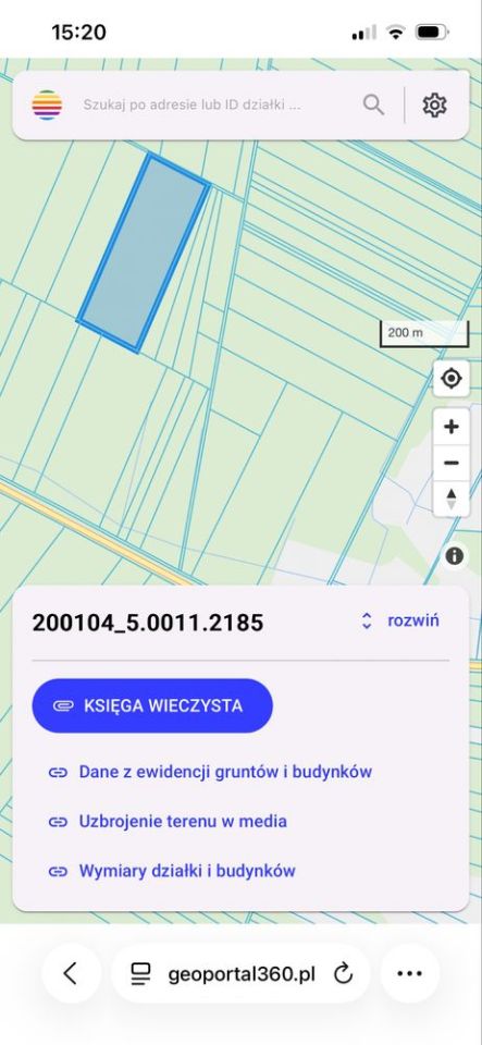 Działka leśna Lipsk. Zdjęcie 2