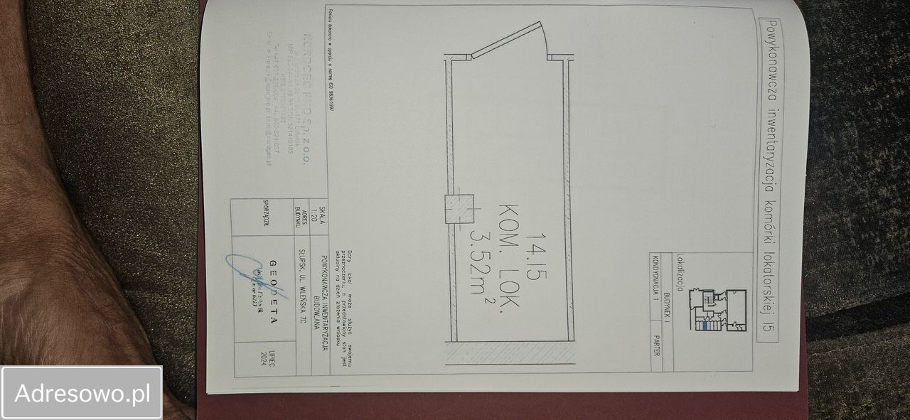Mieszkanie 2-pokojowe Słupsk Centrum, pl. Władysława Broniewskiego. Zdjęcie 20
