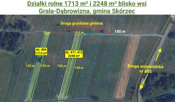 Działka rolna Grala-Dąbrowizna