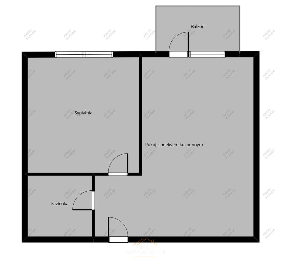 Mieszkanie 2-pokojowe Sosnowiec Sielec, ul. Klimontowska. Zdjęcie 12