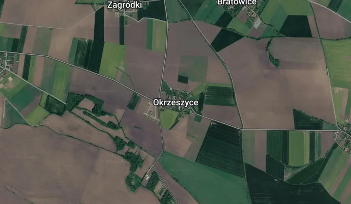 Działka siedliskowa Okrzeszyce