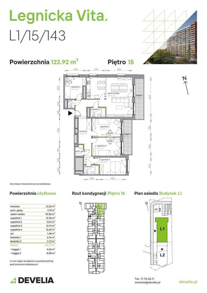 Mieszkanie 5-pokojowe Wrocław Popowice, ul. Legnicka. Zdjęcie 8