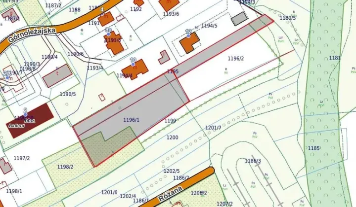 Działka budowlana Jarosław, ul. Górnoleżajska