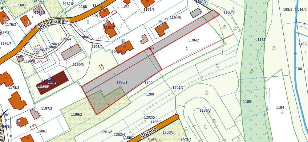 Działka budowlana Jarosław, ul. Górnoleżajska