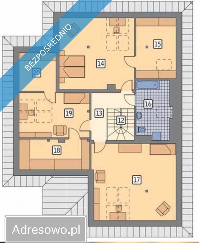 dom wolnostojący, 5 pokoi Bobrowiec. Zdjęcie 13