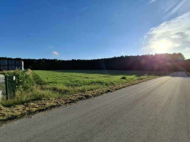 Działka inwestycyjna Włoszczowice Siedliska, ul. Leśna. Zdjęcie 1