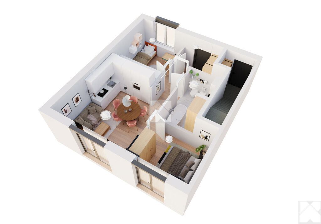 Mieszkanie 3-pokojowe Rzeszów, ul. Pogwizdowska. Zdjęcie 13