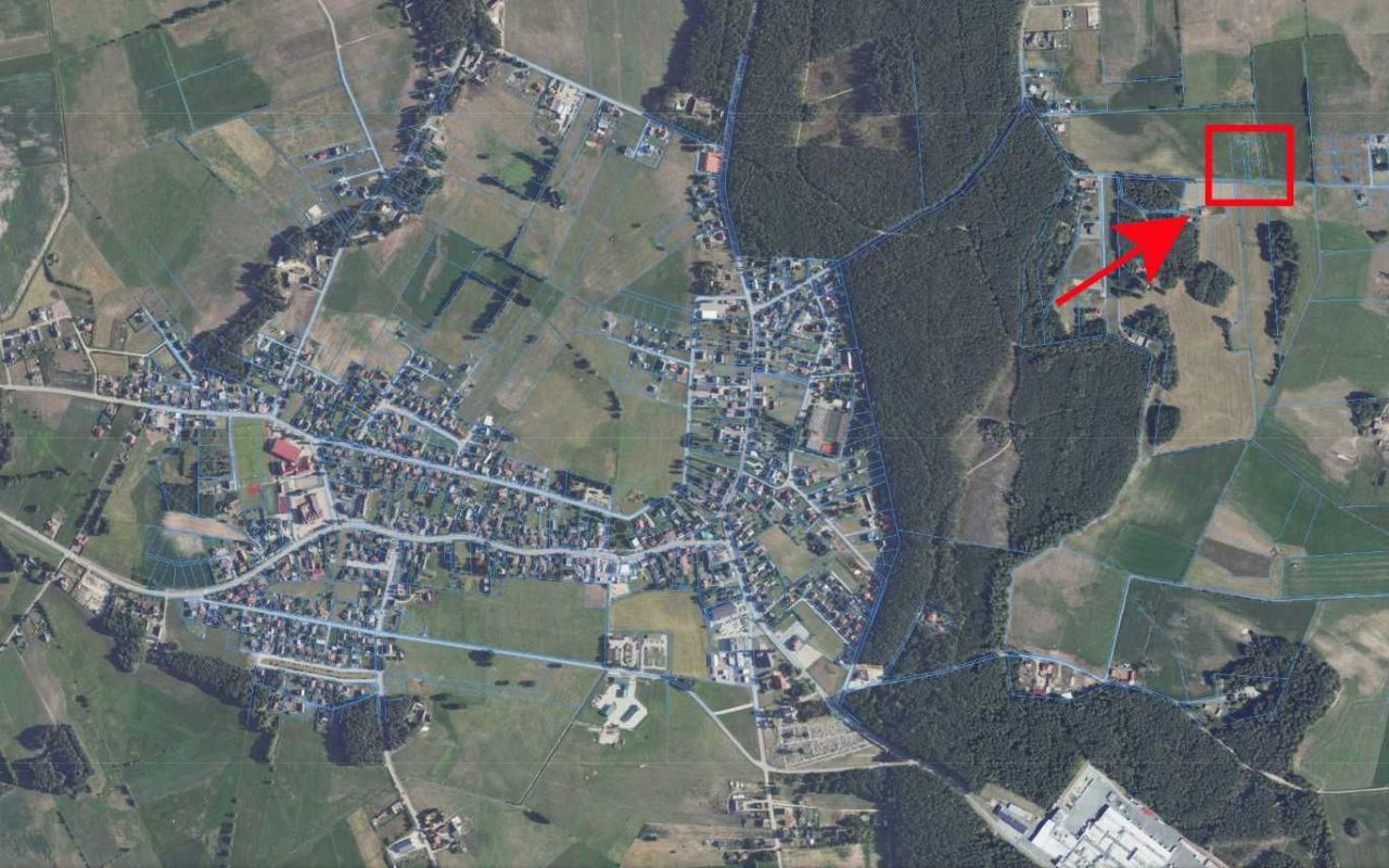 Działka budowlana Łyse