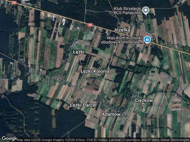 Działka budowlana Łężki-Kolonia. Zdjęcie 1