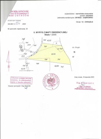 Działka rolno-budowlana Okrągłe. Zdjęcie 1