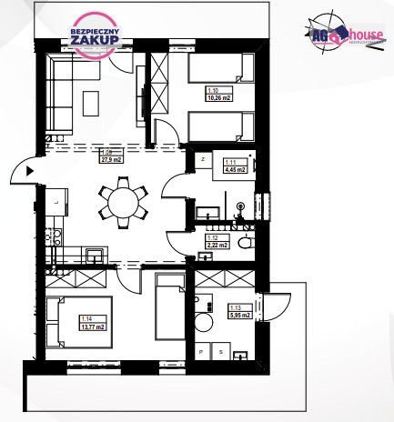 Mieszkanie 3-pokojowe Ostrowo, ul. Zabytkowa. Zdjęcie 25