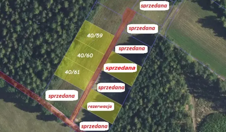 Działka budowlana Kożuchy
