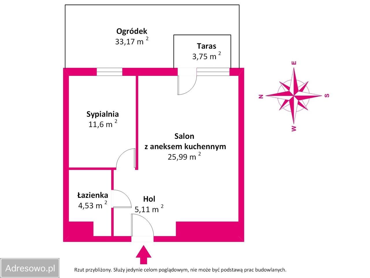 Mieszkanie 2-pokojowe Warszawa Praga-Południe, ul. Iławska. Zdjęcie 6
