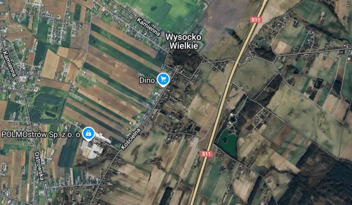 Działka budowlana Wysocko Wielkie, ul. Łąkowa