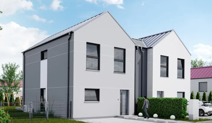 bliźniak Dąbrowa, ul. Leśna