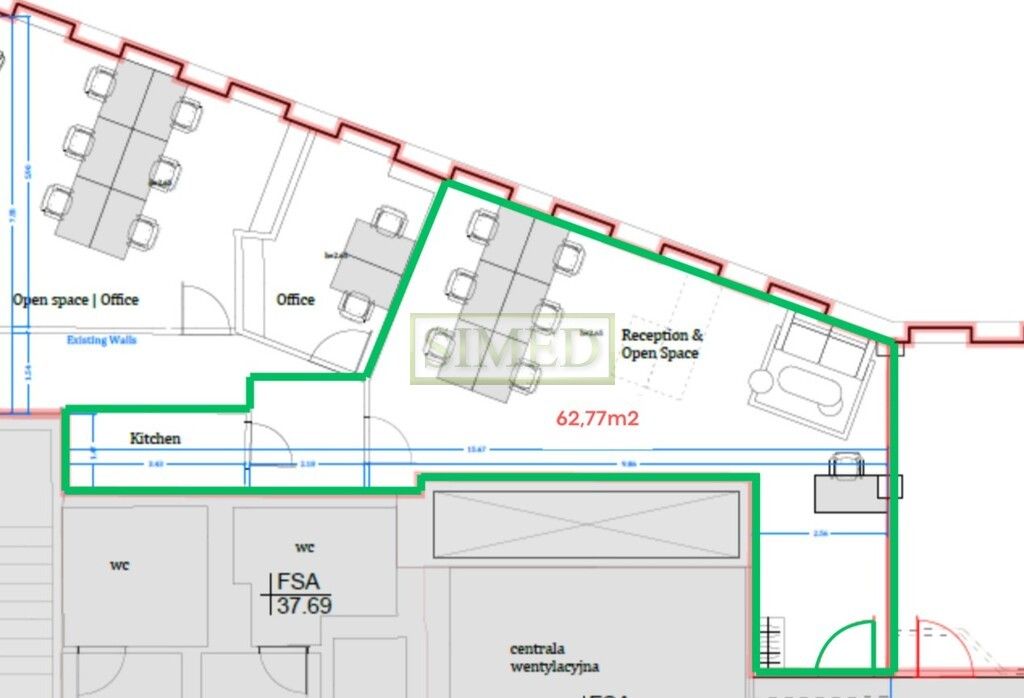 Biuro Warszawa Mokotów. Zdjęcie 12